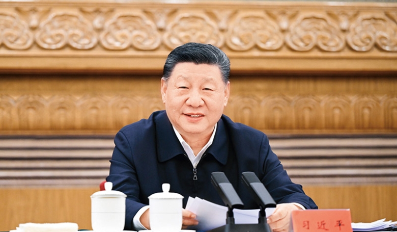 习近平：促进民营经济健康发展、高质量发展